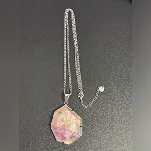 Evil Pawn Jewelry Veda Necklace in Fluorite